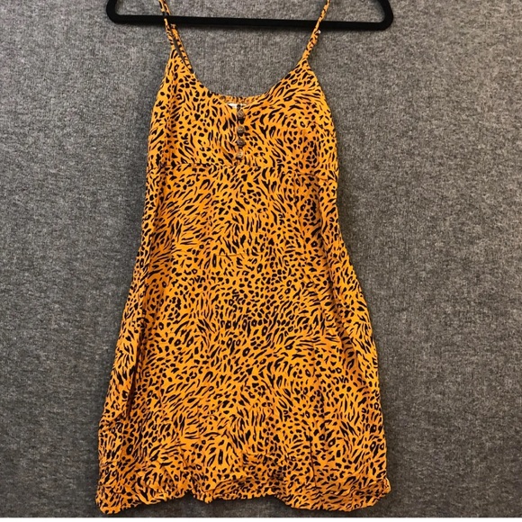 Arizona Jean Company Dresses & Skirts - Arizona Jean Co Animal Print Leopard Cheetah Mini Dress Tank Size L